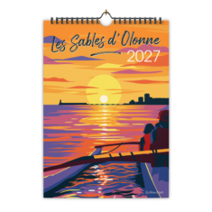 Calendrier 2027 LES SABLES D&rsquo;OLONNE