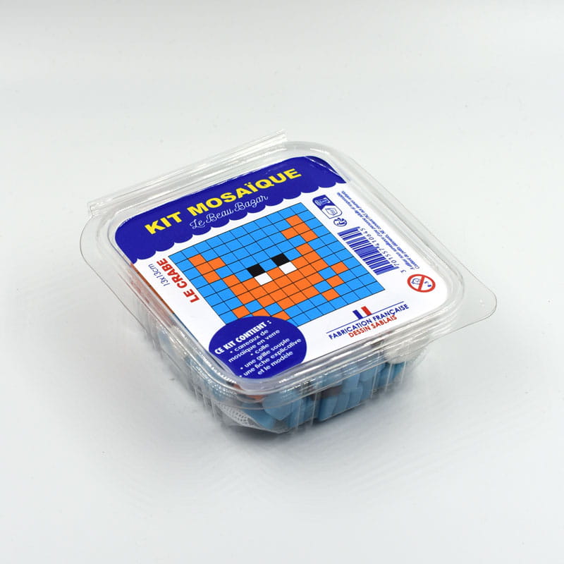 Kit Mosaïque Pixel Art – Le Crabe | Le Beau Bazar – Les Sables d'Olonne – Image 2